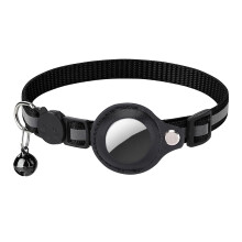 Pet Collar, Cat Collar, Circle, Prevent Loss, Comfortable, Black