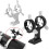 Adjustable pointer finder bracket, aluminum alloy, large finder scope bracket, pointer guide rings, astronomical telescope (silver) 3