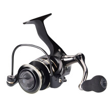 Fishing Reel Lightweight 5.2:1 Gear Ratio, Interchangeable Left And Right Handles, 54mm Spool, Beach Boat Casting