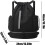 Generico Drawstring Backpack, Waterproof Gym Sackpack, Large Capacity Travel Backpack 3