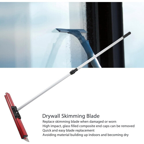 Bauton  Drywall Tools  Skimming Vane/Wing Set with Extension Handle for Precise Plaster Control 2