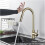 Pull Out Sensor Kitchen Faucet with Touch Control, Black Mixer Tap, High Arc Design, Single Handle, Pull Down Sprayer 2
