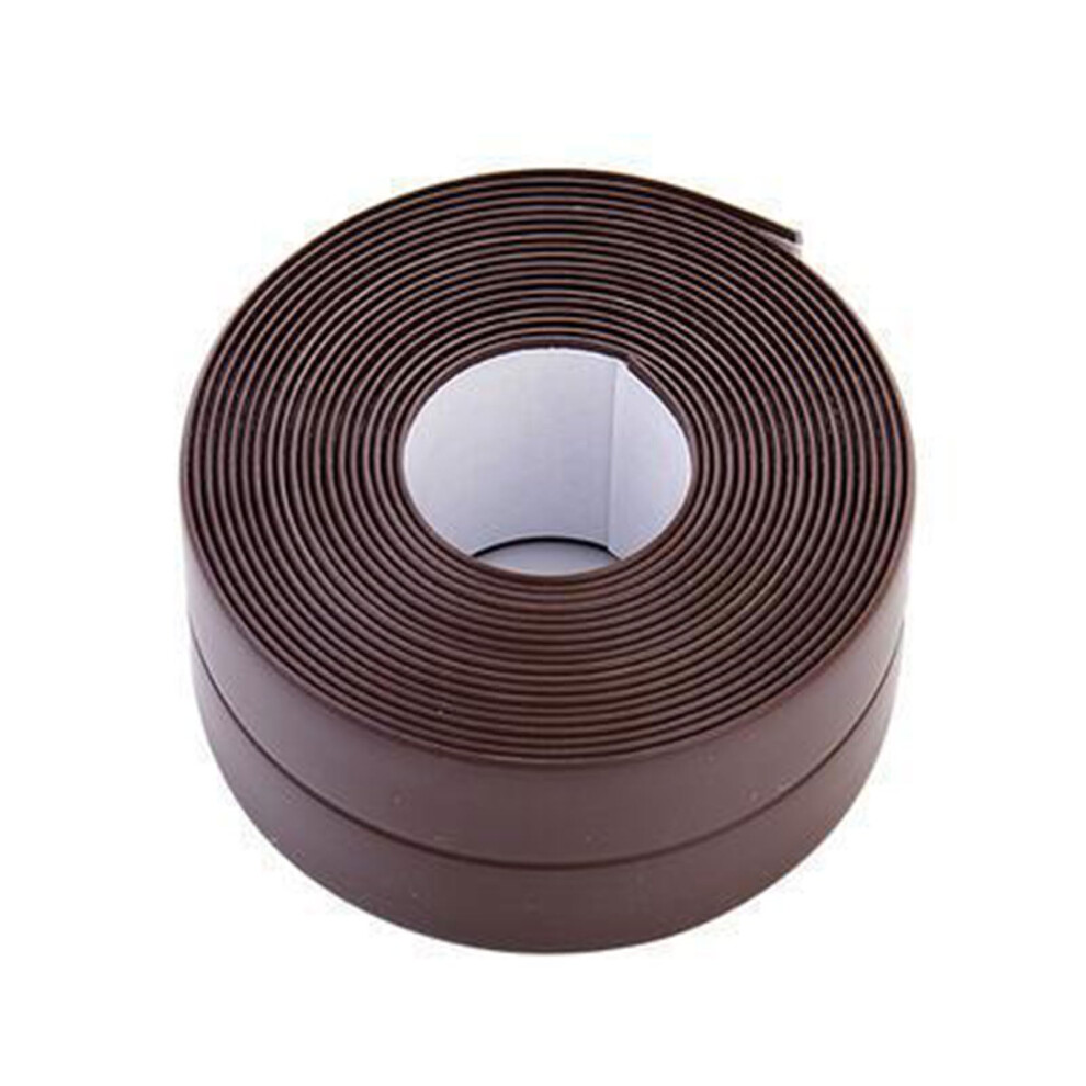 Waterproof Caulk Tape With Strong Adhesive Grip For Kitchen Countertops Sink Shower Tiles Brown 2.2Cm 9189345322198