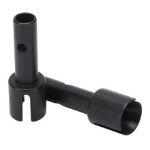 2PCS Steel Rear Wheel Axle Cups for ZD Racing DBX07 EX07 1/7 RC Car Black
