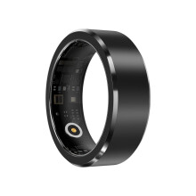 Smart Rings for Men Women, Fitness Ring, Waterproof Sports Smart Health Ring, Health Monitor, Activity Sleep Tracker, Men's Size 9, Black