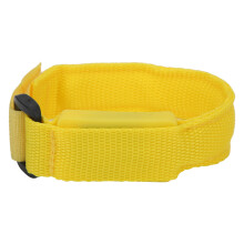 Adjustable Luminous Bracelet For Night Run, High-density Nylon Straps With Rechargeable Led Wristband Offering Waterproof Security In Dark Environment