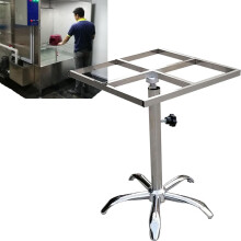 Spray Paint Rack Stainless Steel Rotating Rack for Doors and Car Bodies