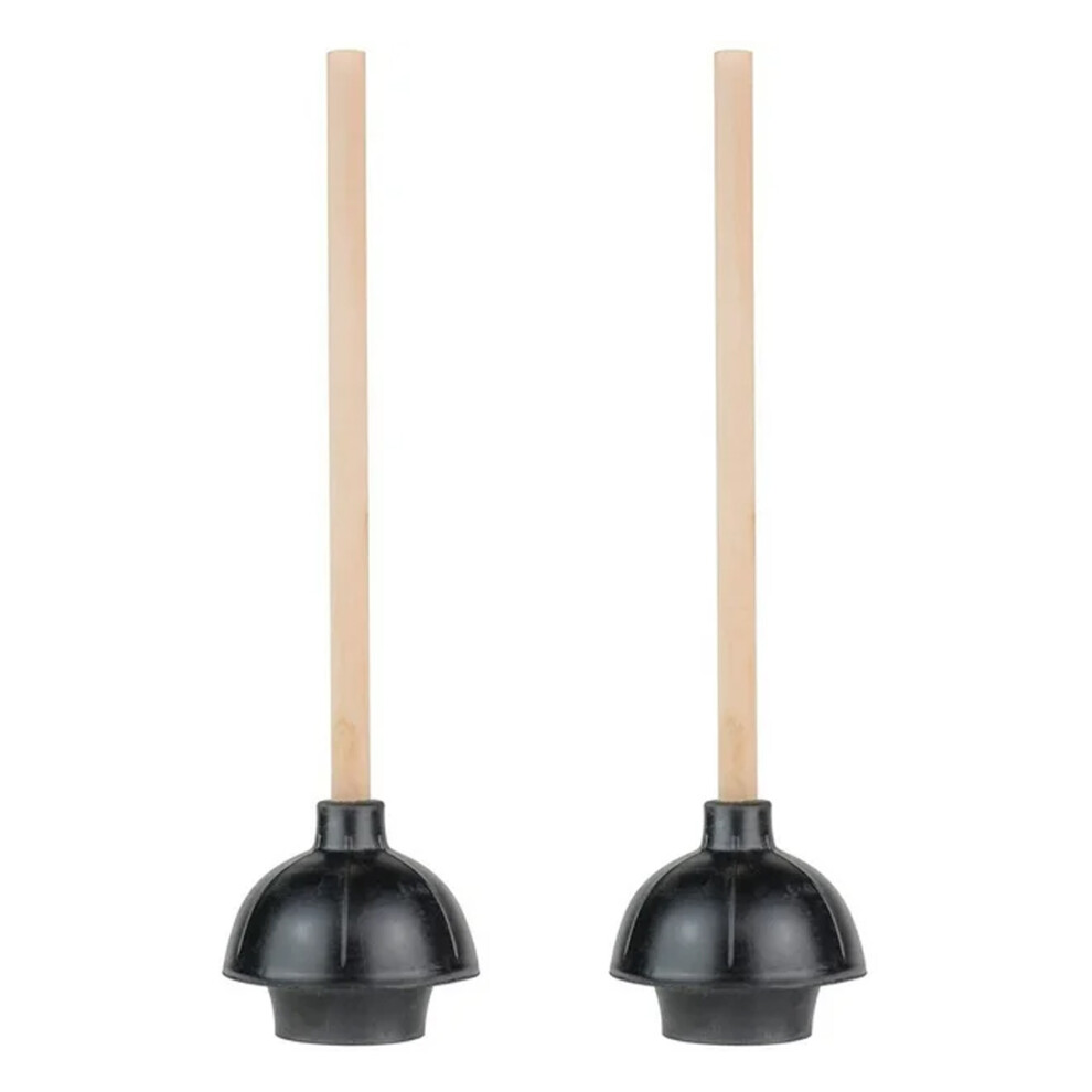 Versatile Plunger For Toilet, Sink, And Bath Tub, Sturdy Anti-Slip Handle Ensures Easy Unclog Drain Tasks, Suitable For All Plumbing Systems 9358999673660