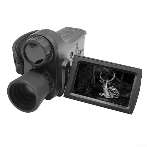 Night Vision Camera 4K 8X Zoom 600M Range Handheld Infrared Telescope