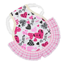 Chicken Harn, Cute Plaid Ruffle Hem Vest for Chickens, Ducks, Adjustable