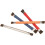 Antistatic brush doubleheaded electronics cleaning set for chips, camera, motherboard, blue, red, silver, orange 4