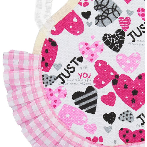 Chicken Harn, Cute Plaid Ruffle Hem Vest for Chickens, Ducks, Adjustable 2