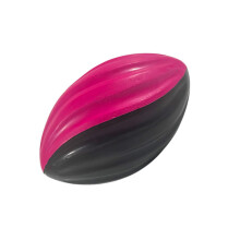 Slow Rebounds PU Football Beginner Friendly Ball for Team Sports Slow Bounce Rose Red and Black Soft PU