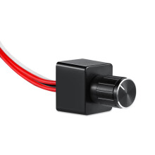 12V DC LED PWM Dimmer Switch 6A 4Wire for Motorhomes, Boats, Trucks, Vans