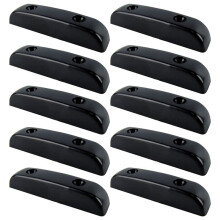 10X Thumb Rest Tug Bar Finger Pull per Jazz Precision Bass Guitar Plastica