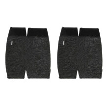 2X Protector de Mano de Piel de Vaca de Cuerno Francés, Almohadilla Protectora Antideslizante, Accesorios de Instrumentos de Latón