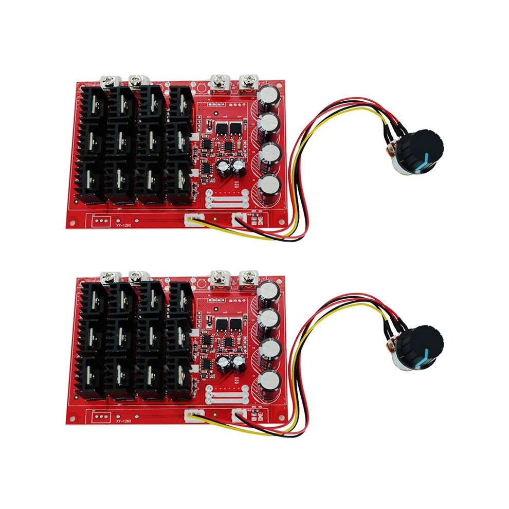 2X Motor Controller,Pwm Motor Speed Controller 10-50V 60A High Power Hho Rc Driver Pwm Controller Module 6031445530689