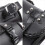 2X Motorcycle Fork Bag PU Leather Bicycle Handlebar Tool Pouch Sissy Bar Roll Storage Bag Saddle Bag, Universal 4