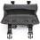 2X Motorcycle Fork Bag PU Leather Bicycle Handlebar Tool Pouch Sissy Bar Roll Storage Bag Saddle Bag, Universal 2
