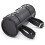 2X Motorcycle Fork Bag PU Leather Bicycle Handlebar Tool Pouch Sissy Bar Roll Storage Bag Saddle Bag, Universal 3