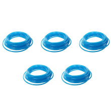 5pcs 10M 32.8Ft 6mm x 4mm Pneumatic Polyurethane PU Hose Tube Pipe