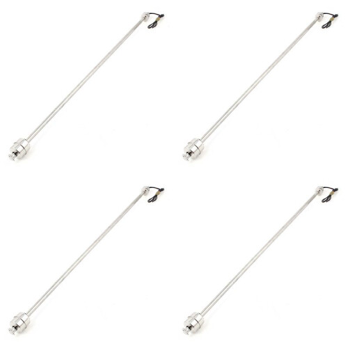 4pcs 50cm Stainless Steel Water Level Liquid Sensor Vertical Float