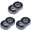 6200RS Shielded Single Row Deep   Bearing 10mm x 30mm x 9mm 6 Pieces 1