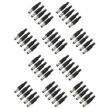 50PCS 5.5mm x 2.5mm Male Jack Power Plug Socket Jack Adapter Adaptor Connector