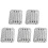 60mm x 16mm Straight Repair Joining Mending Flat Plate Bracket 25Pcs 1