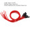High Performance Red 8mm Ignition Wire 1m for Classic Car Engines 3