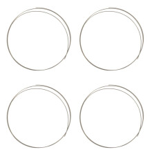 4Stück 8 Fuß Cupronickel Fret Wire Griffbrett Bünde 2,9 mm Breite für Bass