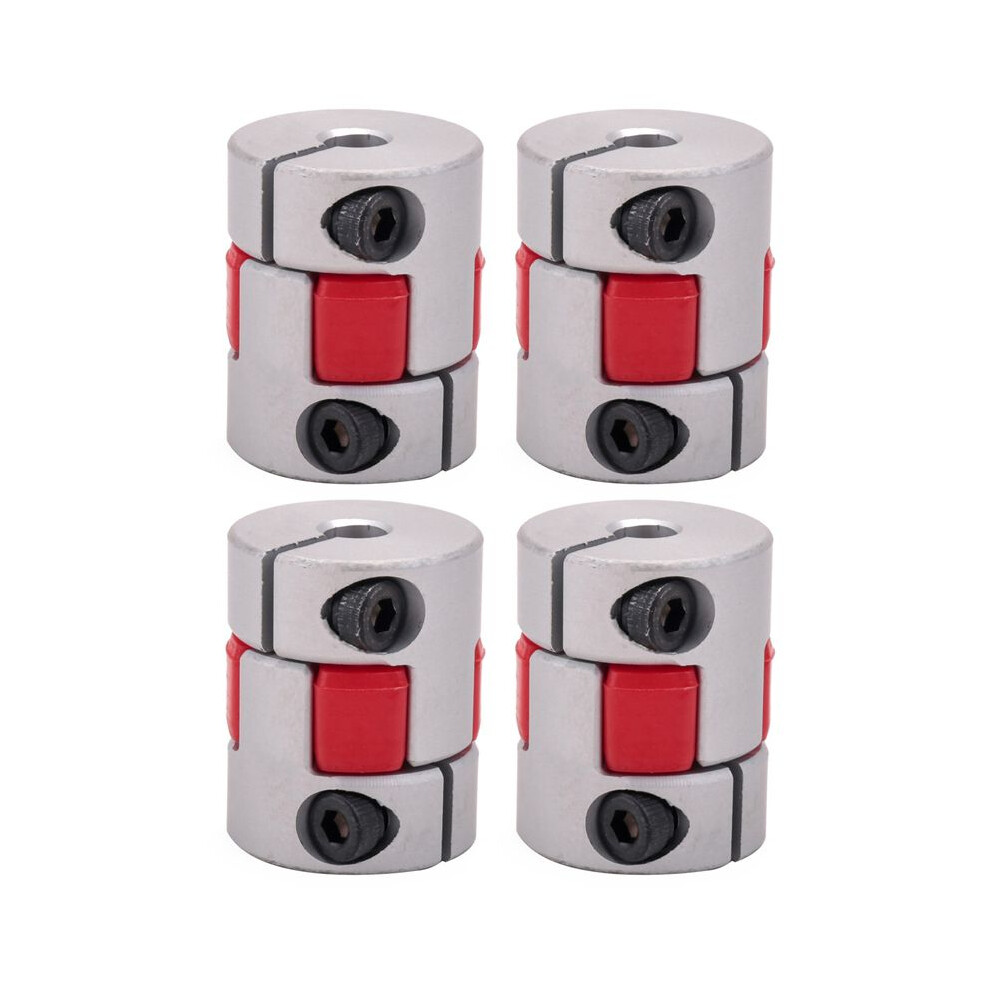 4Pcs 5Mmx8mmx25mm Cnc Stepper Motor Flexible Plum Jaw Shaft Coupling Coupler New 6031847975897