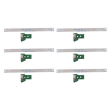 6X para Ps4 Controlador Placa de Enchufe de Puerto de Carga USB Jds-055 5Th V5 Cable de 12 Pines