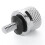 3X Chrome Billet Aluminum  Bolt Screw Cap for 5