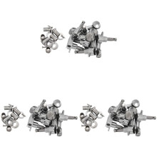 3X Pioli per Accordatura Fleur / Pioli per Accordatura per Stratocaster / Tele / Chitarra Acustica 6L Argento