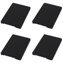 4X  Pcie MSATA SSD to 2.5 Inch SATA3 Adapter Card with Case 7 mm Thickness Black