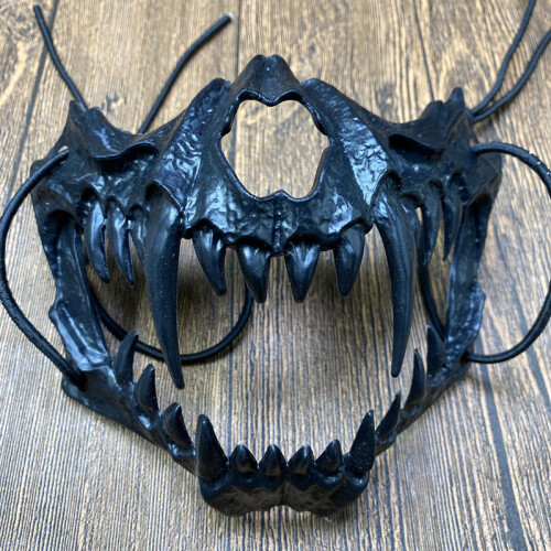 Cubierta facial de plástico Tipo 1 Visor de cosplay 70g 1