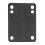 Gummi Skateboard Riser Pad 1/8 3mm Packung mit 12 4