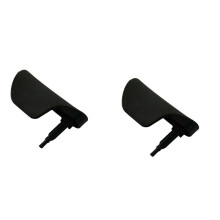 2X 8J2823533C Hood Bonnet Release Handle Cover Black Car Styling Bonnet Release Handle for  TT MK2 2007-2014 RHD
