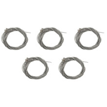 20 Pcs Stainless Steel Bass Strings Bass Guitar Parts Accessories Guitar String Silver Plated Gauge Bass Guitar