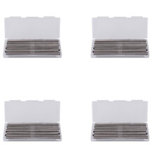 40Pcs Reversible High Speed Steel Planer Blades 82mm x 5.5mm for Cutting Soft Hard Woods Ply-Wood Board