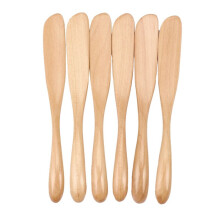 Holz Butter Messer Käse Streuer 6,5 Zoll, Marmeladen Messer Butter Kuchen Messer Masken Messer 18 Stücke