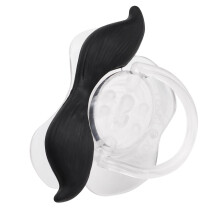 Pacifier Cute Lip Beard Wearable EcoFriendly FoodGrade Silicone for Babies (7 Gentleman) 7 Gentleman 7 Gentleman