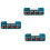 3X 24 Pins Atx Benchtop Board Computer Pc Power Supply Breakout Adapter Module 1