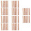 50PCS Pottery Tools Wood Hand Rollers for Clay Clay Stamp Clay Pattern Roller 1
