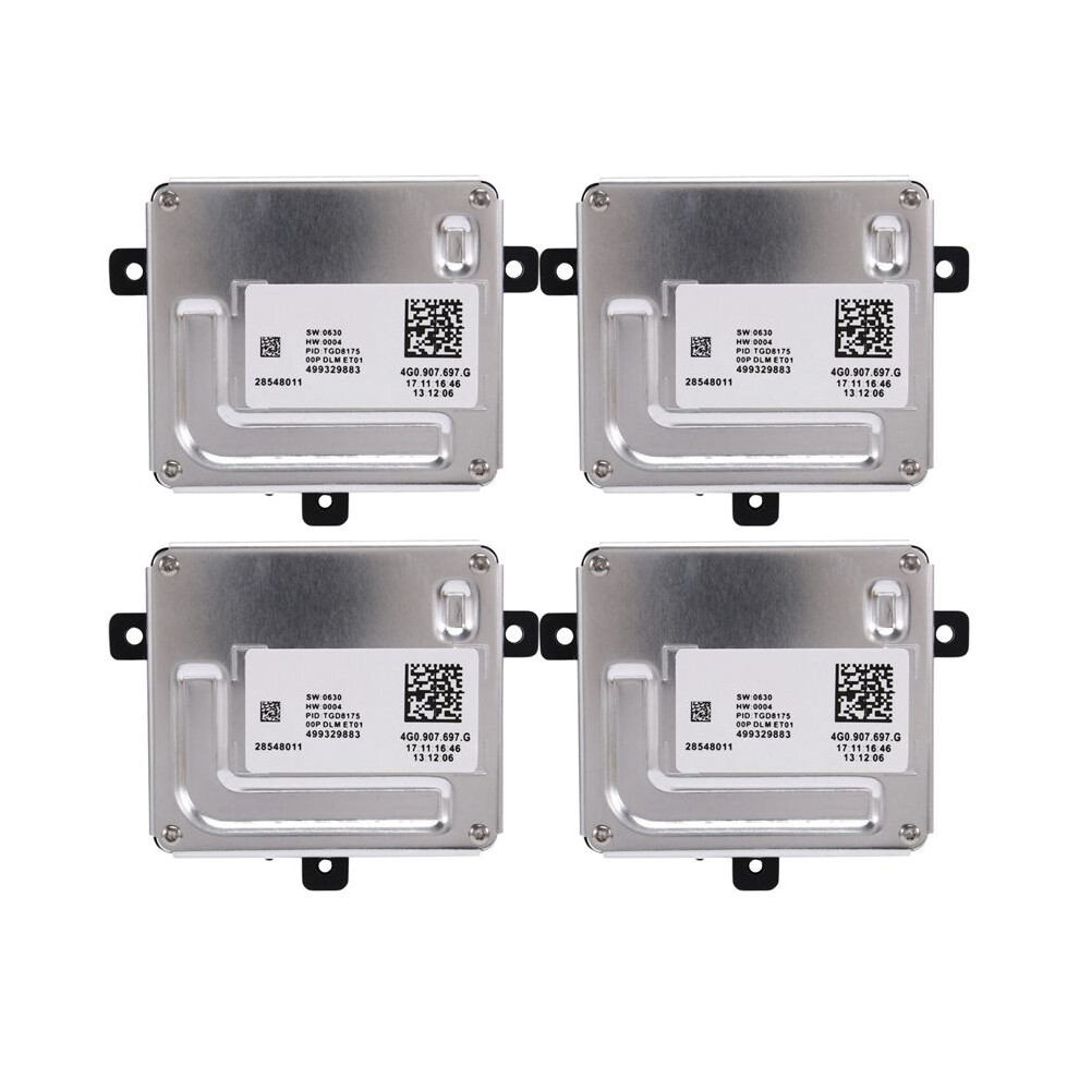 4X Led Head Ballast Daytime Running Drl Power Module 4G0907697g For Amarok Transporter T5 T6 10-16 Light 6133294061618
