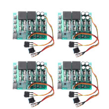 4X 10-55V 12V 24V 36V 48V 55V 100A Motor Speed Controller PWM HHO RC Reverse Control with LED Display