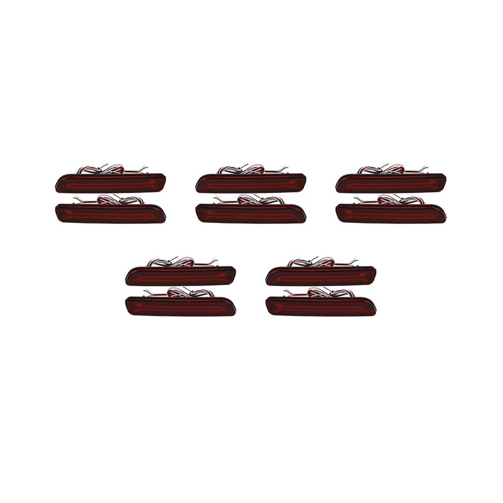 5X Car Led Rear Brake Tail Bumper Reflector Rear Fog Warning For Ertiga Ciza Vitara S- Sx4 Light 6031041094103
