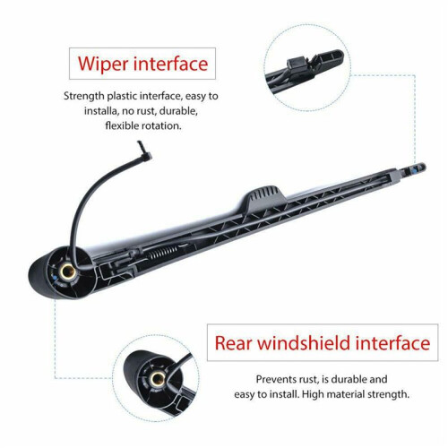 3X for  Trailblazer Envoy  Rainier Windshield Wiper Arm Blade Set 2