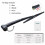 3X for  Trailblazer Envoy  Rainier Windshield Wiper Arm Blade Set 5